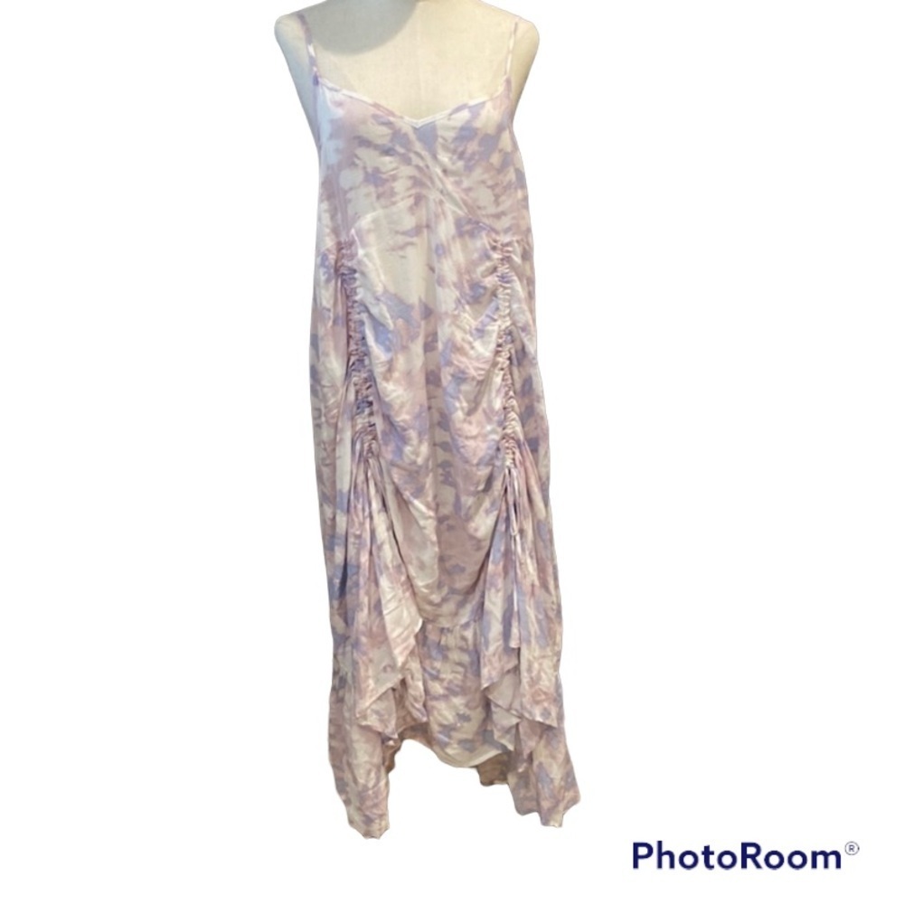 Olivaceous spaghetti strap Maxi Dress Size Large
